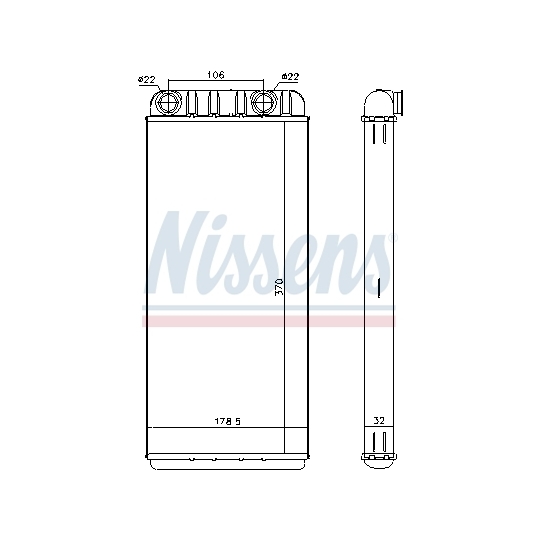 73648 - Heat Exchanger, interior heating 