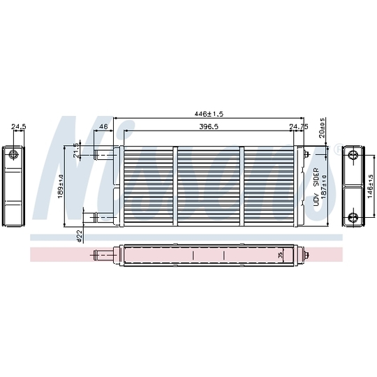 73647 - Heat Exchanger, interior heating 