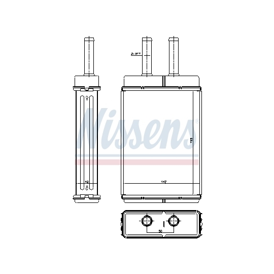 77506 - Heat Exchanger, interior heating 