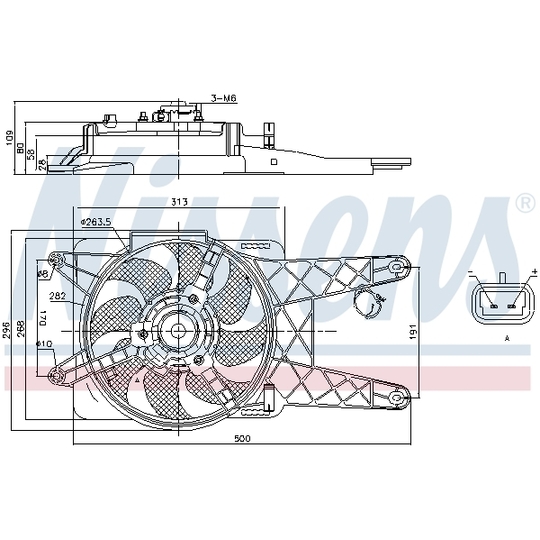 85138 - Ventilaator, mootorijahutus 