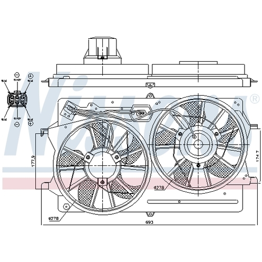 85215 - Fan, radiator 