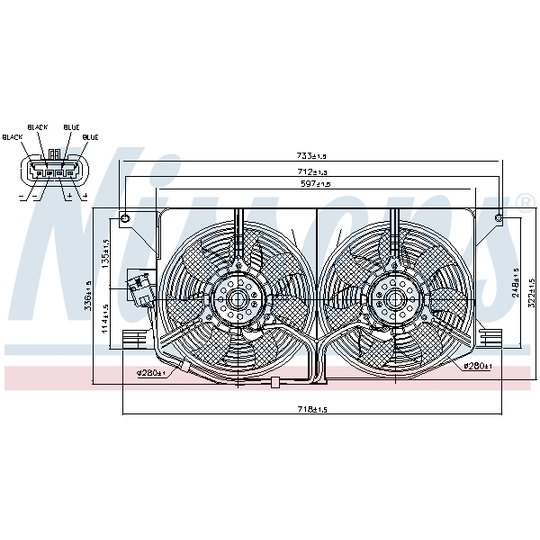 85402 - Fan, A/C condenser 
