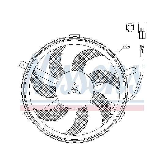 85631 - Fan, radiator 