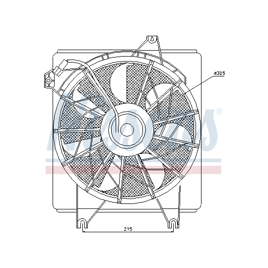 85622 - Fan, radiator 