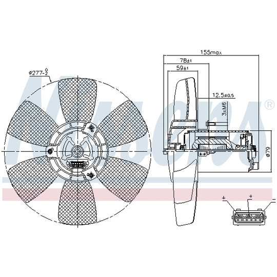 85679 - Fan, radiator 