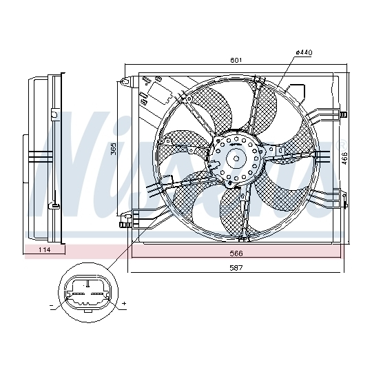 85948 - Fan, radiator 