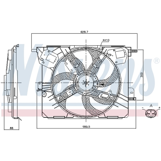 85926 - Ventilaator, mootorijahutus 