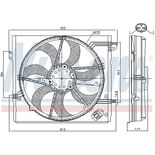 85935 - Fan, radiator 