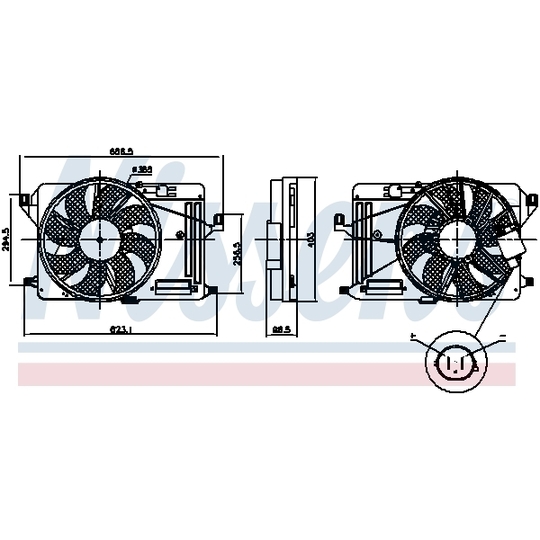 85917 - Fan, radiator 