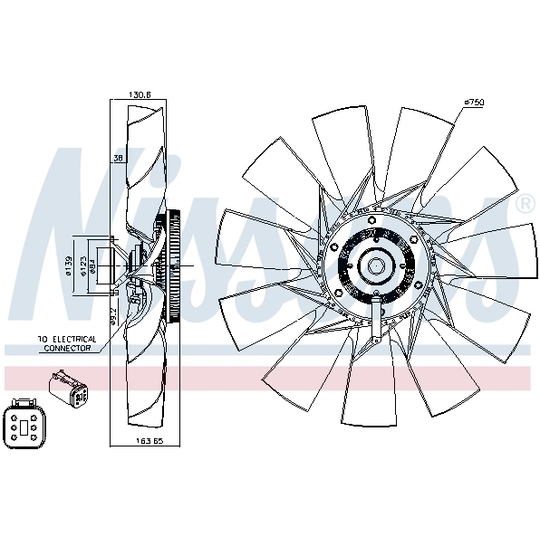 86196 - Clutch, radiator fan 