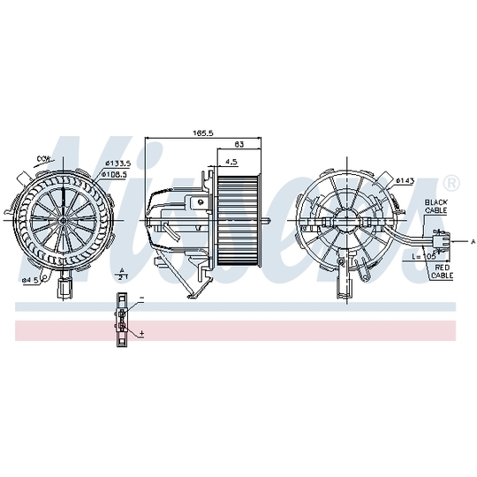 87075 - Interior Blower 