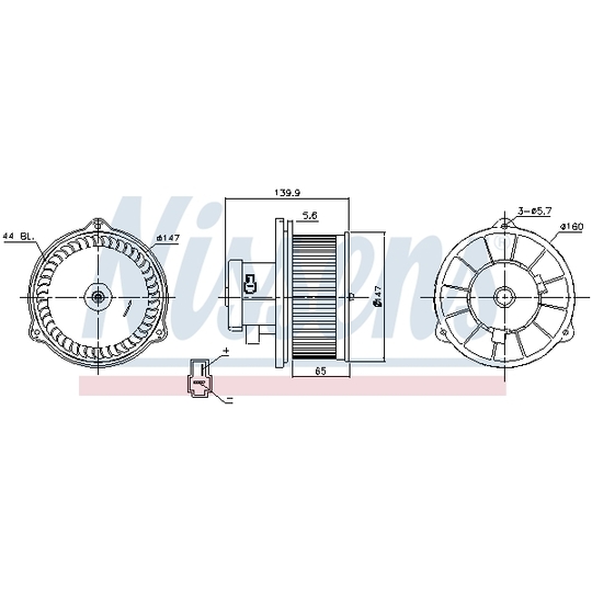 87160 - Interior Blower 