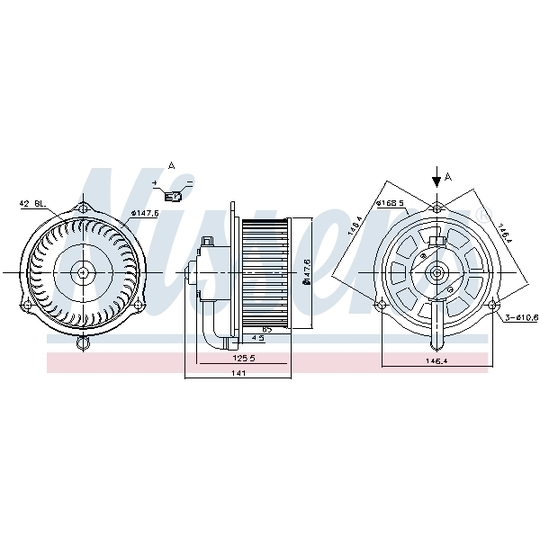 87158 - Interior Blower 