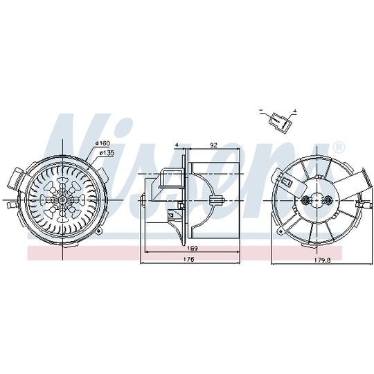 87138 - Interior Blower 