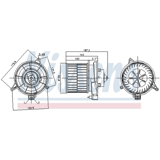 87312 - Interior Blower 