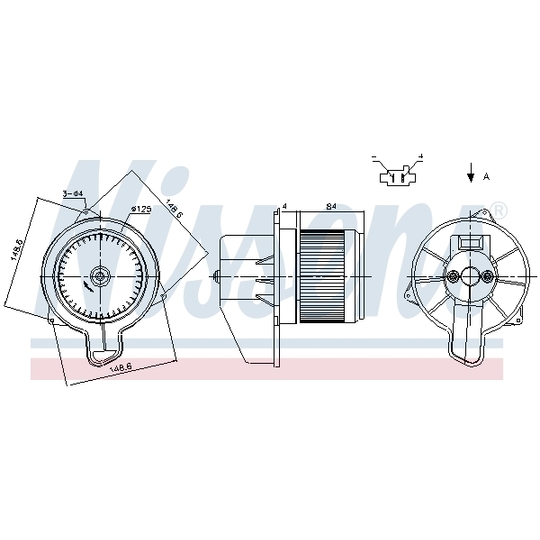 87305 - Interior Blower 