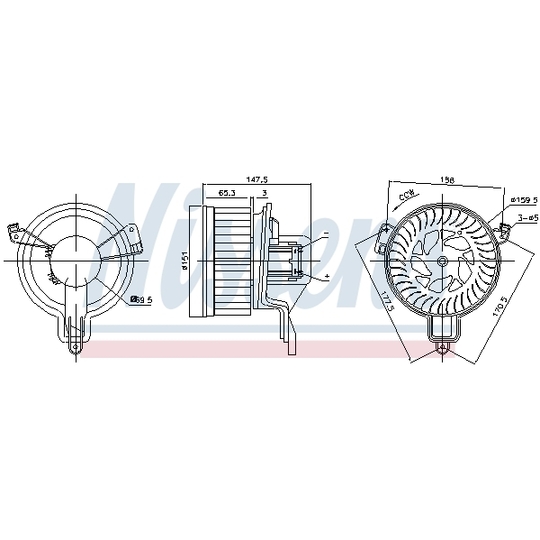 87259 - Interior Blower 