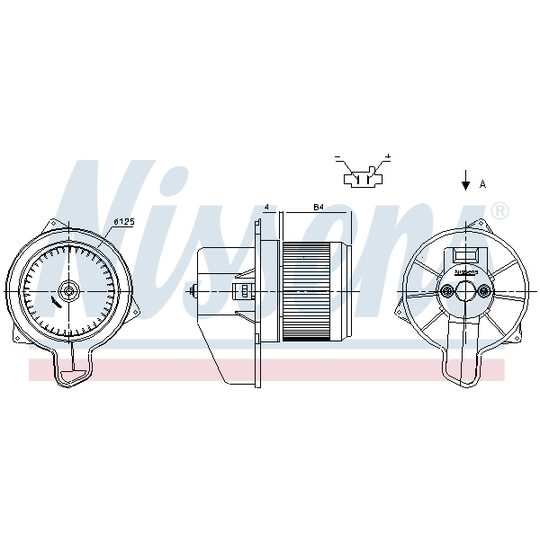 87306 - Interior Blower 