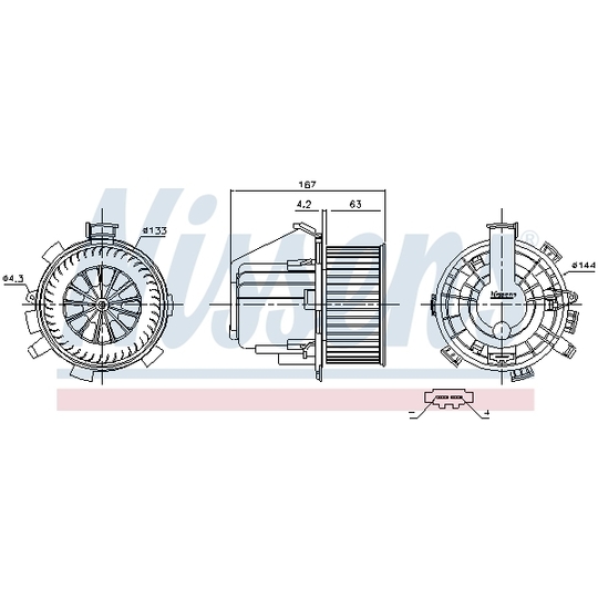 87281 - Interior Blower 