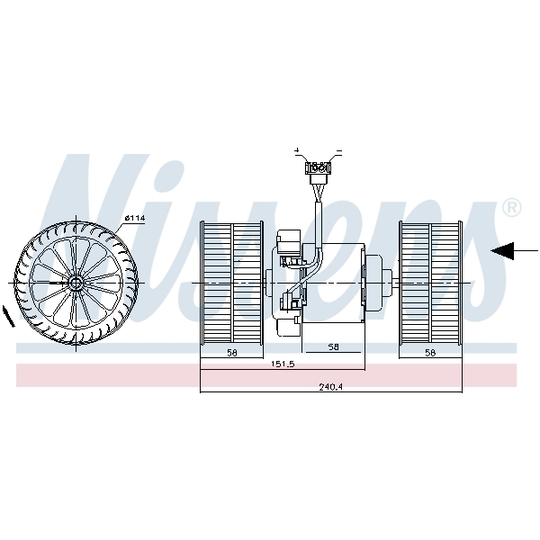 87400 - Interior Blower 