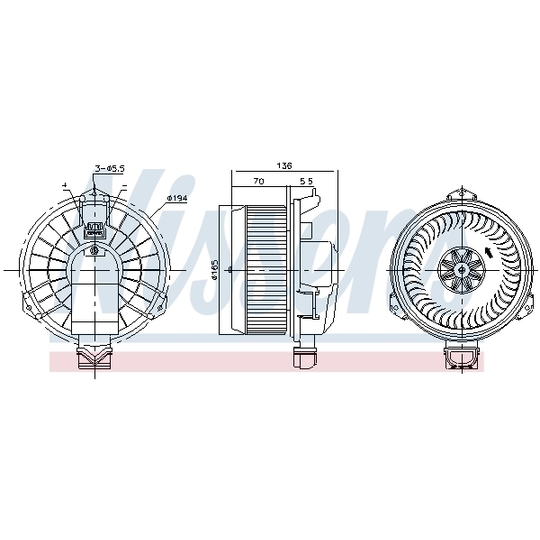 87419 - Interior Blower 