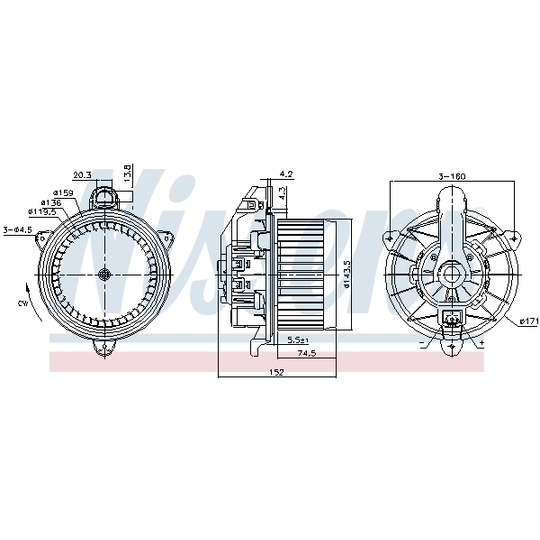 87495 - Interior Blower 