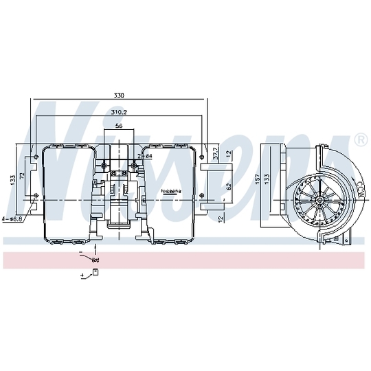 87486 - Interior Blower 