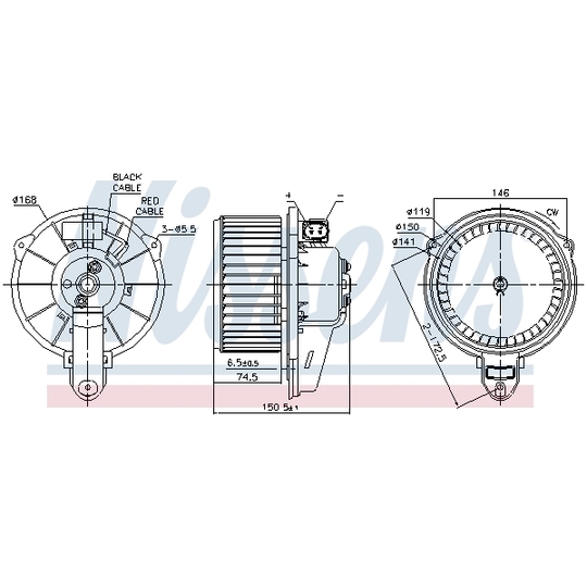 87477 - Interior Blower 