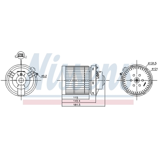 87530 - Interior Blower 