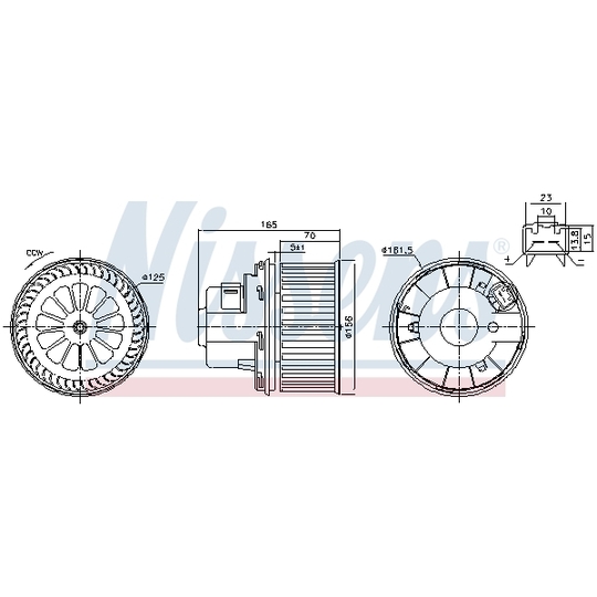 87499 - Interior Blower 