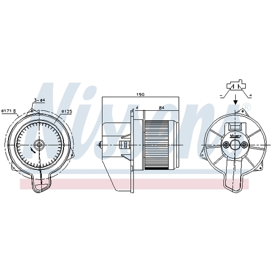 87700 - Interior Blower 