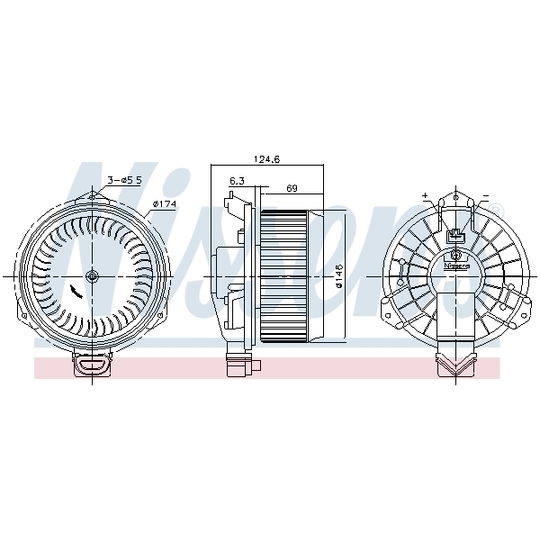 87727 - Interior Blower 