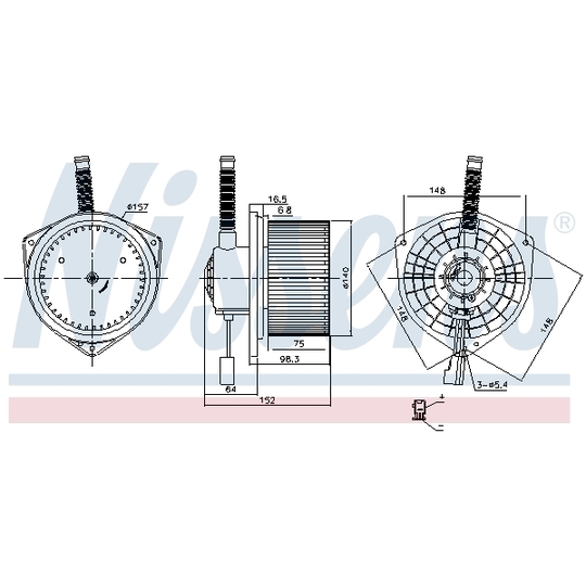 87754 - Interior Blower 