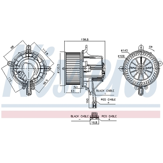 87760 - Interior Blower 