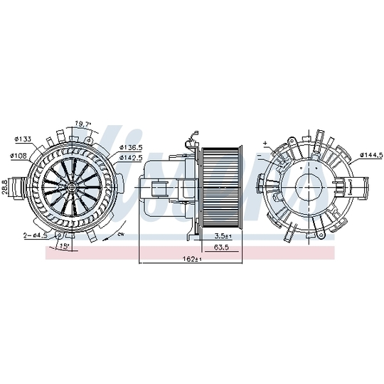 87763 - Interior Blower 