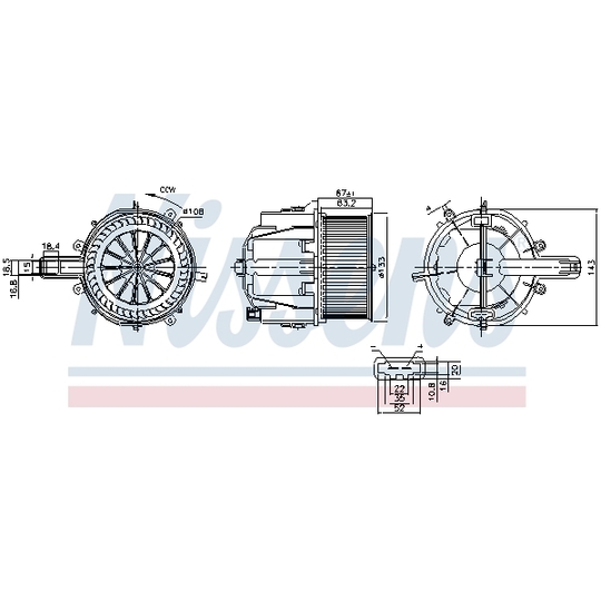 87759 - Interior Blower 