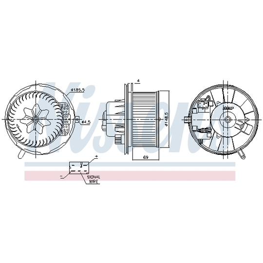 87762 - Interior Blower 