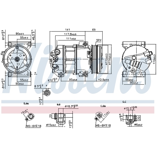 890211 - Compressor, air conditioning 