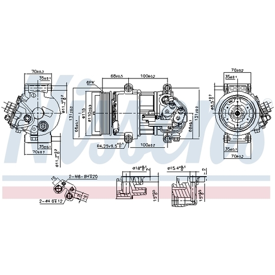 890078 - Compressor, air conditioning 