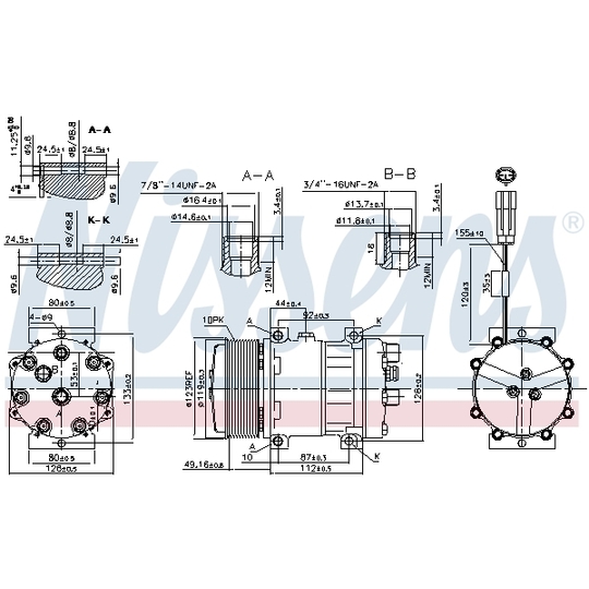 890311 - Compressor, air conditioning 