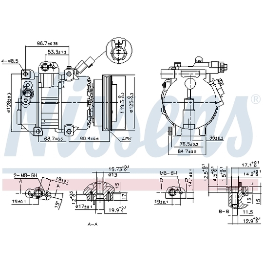 890376 - Kompressor, kliimaseade 