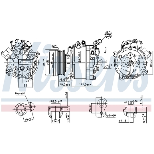 890666 - Kompressor, kliimaseade 