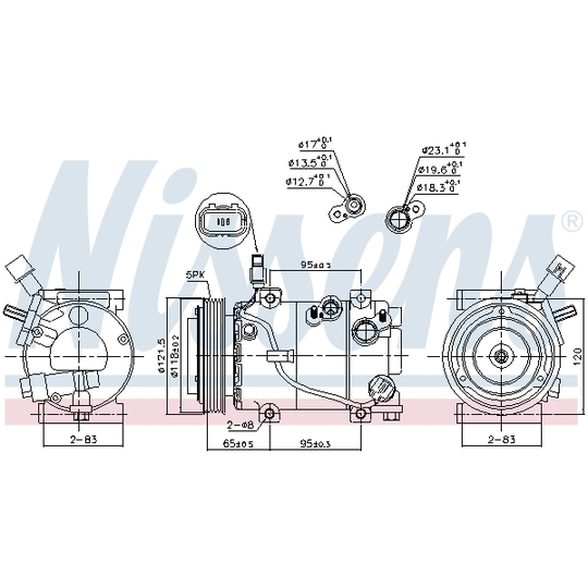 890640 - Compressor, air conditioning 