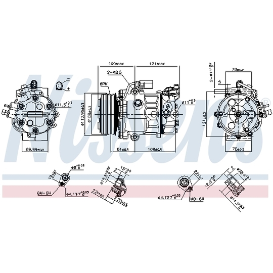 890659 - Compressor, air conditioning 