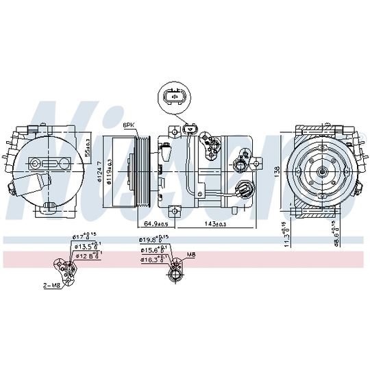 890578 - Kompressor, kliimaseade 