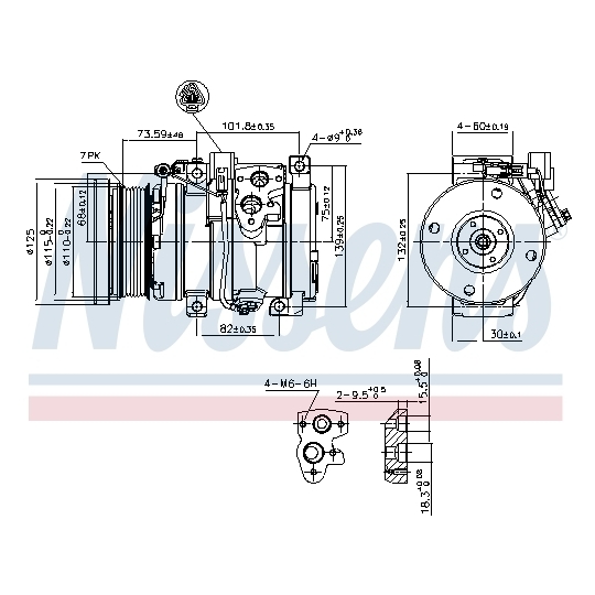 890871 - Compressor, air conditioning 