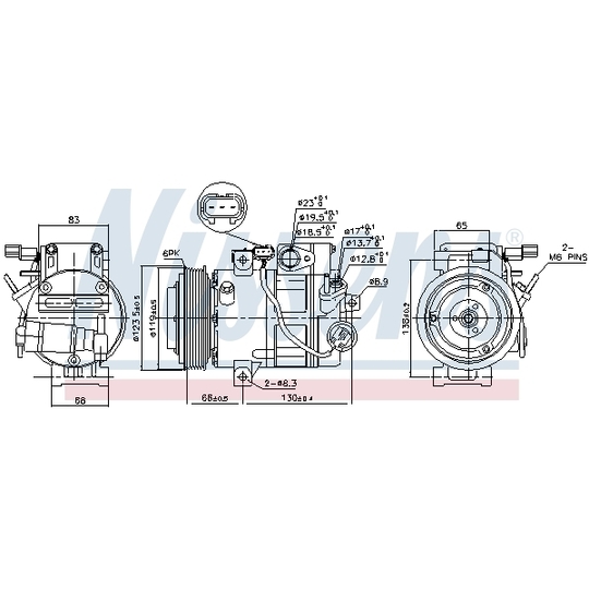 890687 - Compressor, air conditioning 