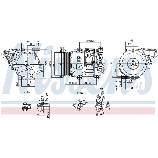 890876 - Kompressor, kliimaseade 