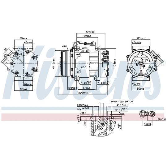 89347 - Kompressori, ilmastointilaite 