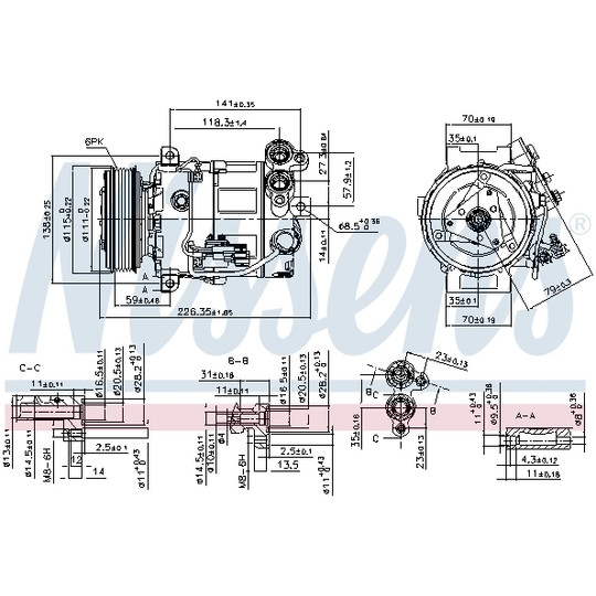 89465 - Kompressori, ilmastointilaite 